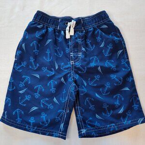 Natica Blue Shorts Small Anchors